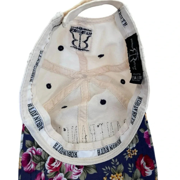 Robin Ruth San Francisco Original Hat Cap Floral Roses - Picture 3 of 9